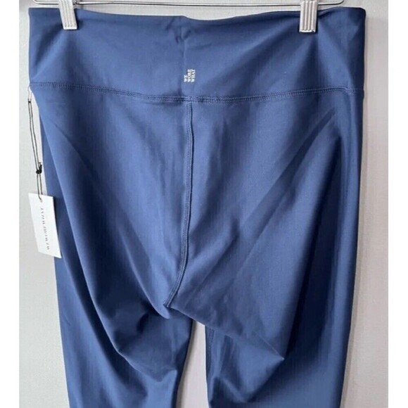 WeWoreWhat Blue Lace up Leggings. NWT - Picture 8 of 9